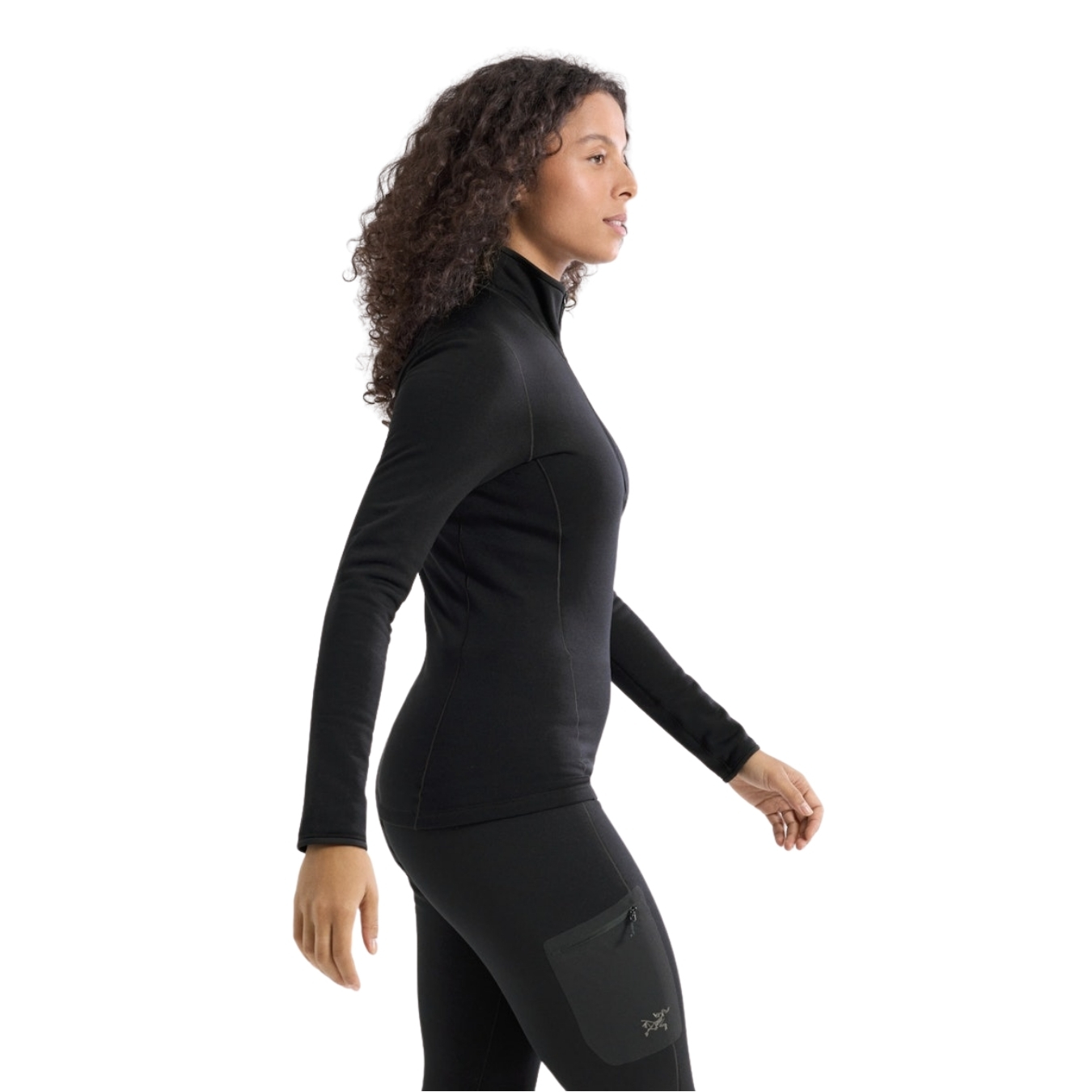 Arcteryx Womens Kyanite Baselayer Zip Neck