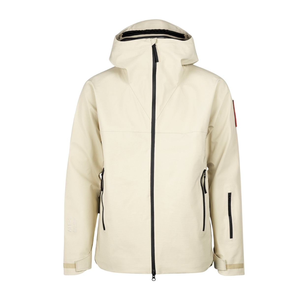 The Mountain Studio Mens 3L Rugged Ripstop Shell Jacket