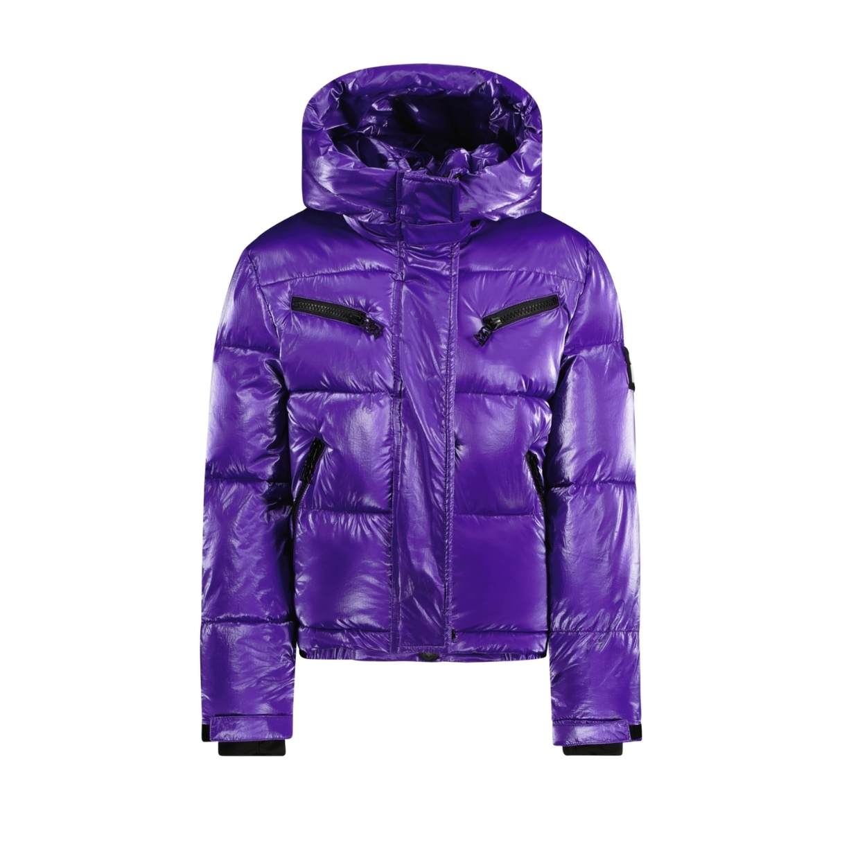 Superrebel Girls Spicy Metallic Hooded Ski Jacket