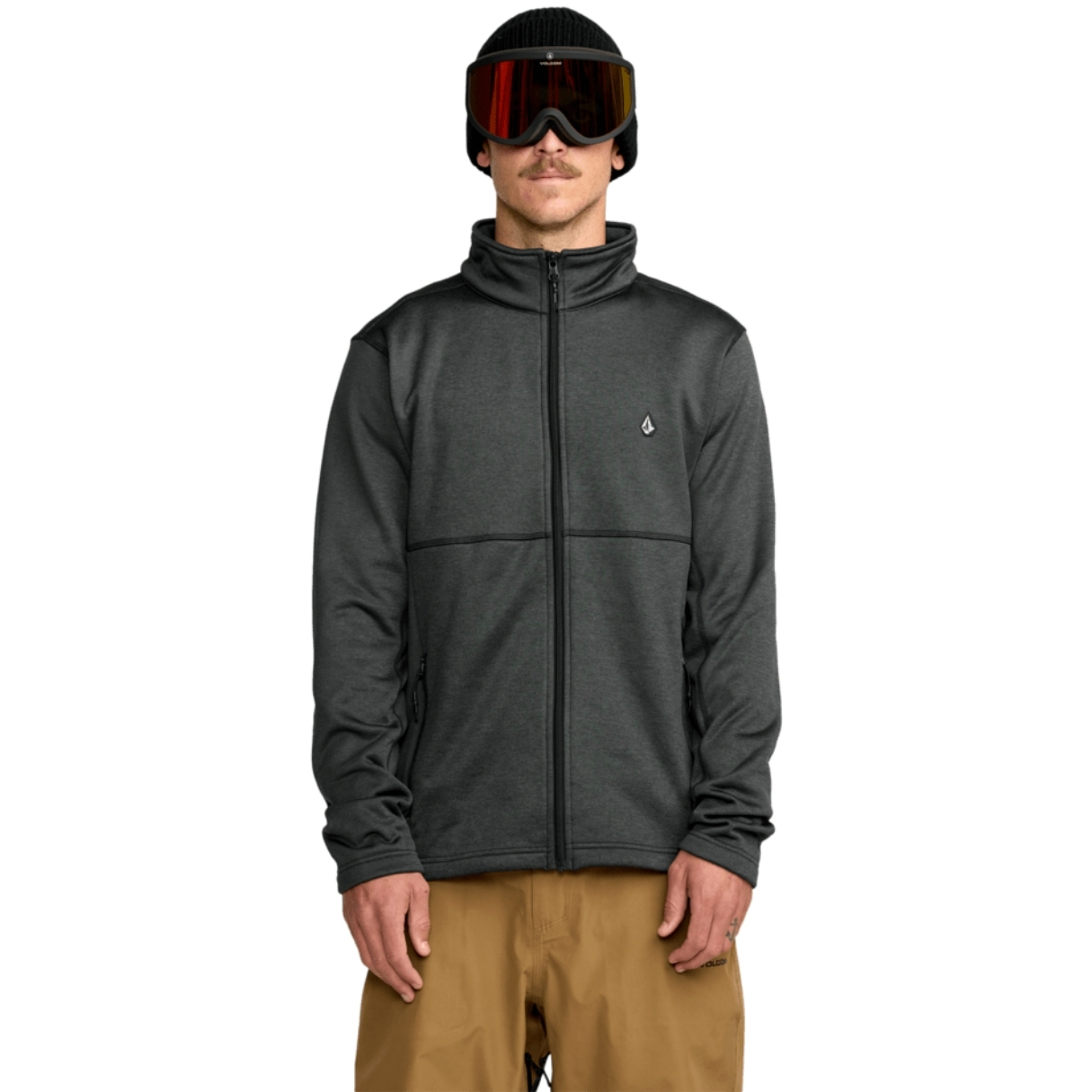 Volcom Mens Snowbound Fleece Fz Volcom Mens Snowbound Fleece Fz