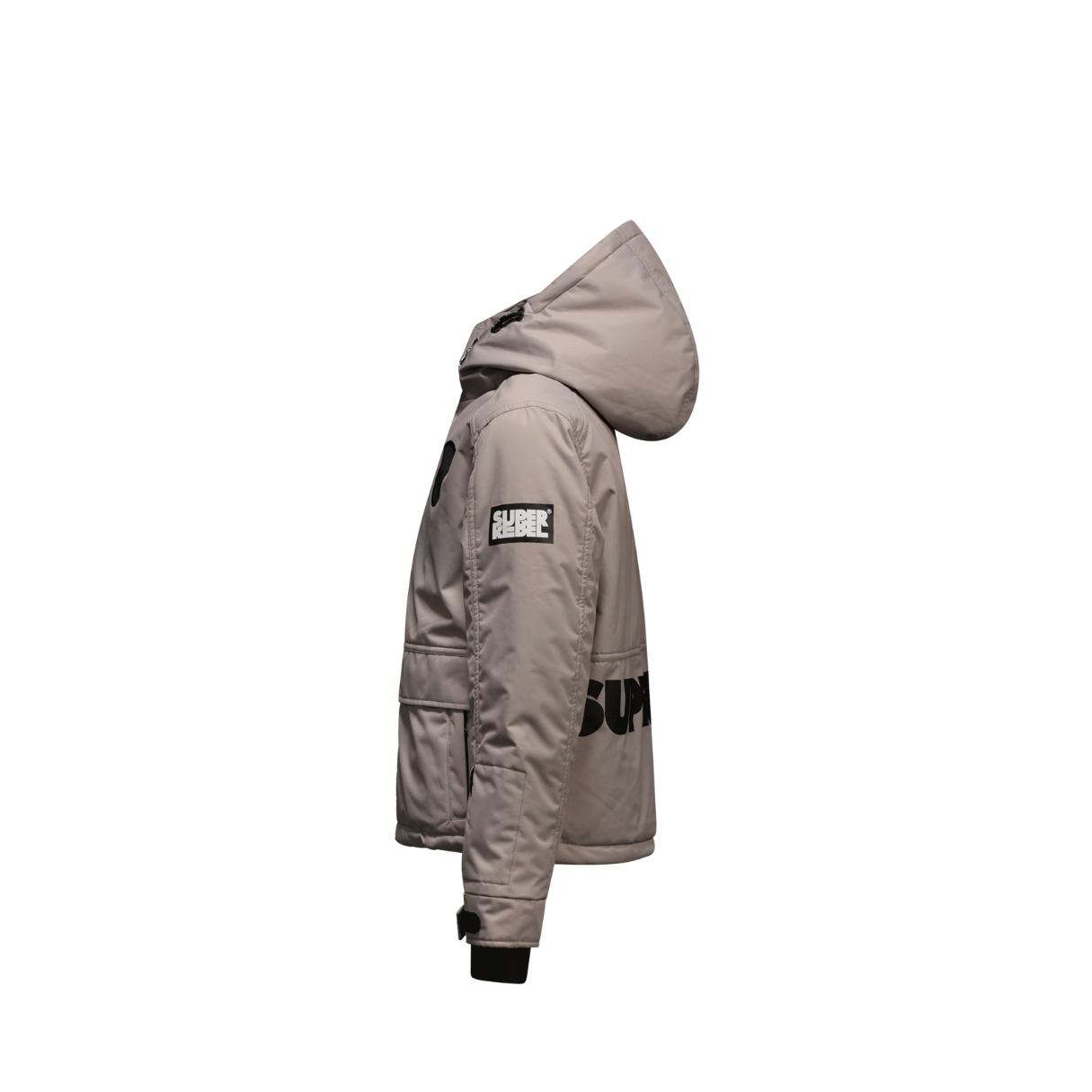 Superrebel Kids Space Ski Technical Fleece Hooded Jacket