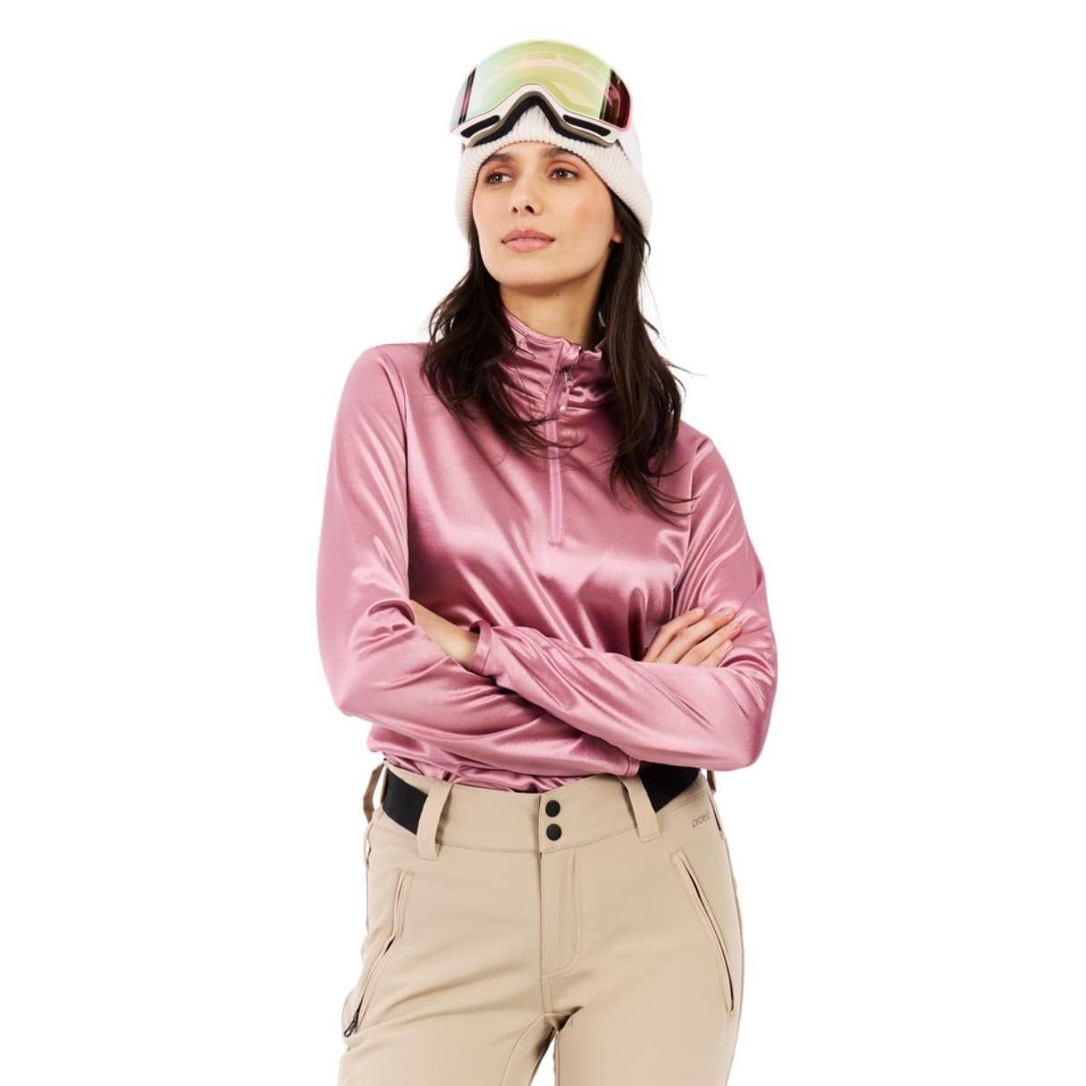 Protest Womens Prtlaga  1/4 Zip Active Top