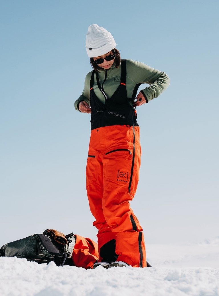 Burton Womens ak Tusk GORE_TEX Pro 3L Hi_Top Bib Pants