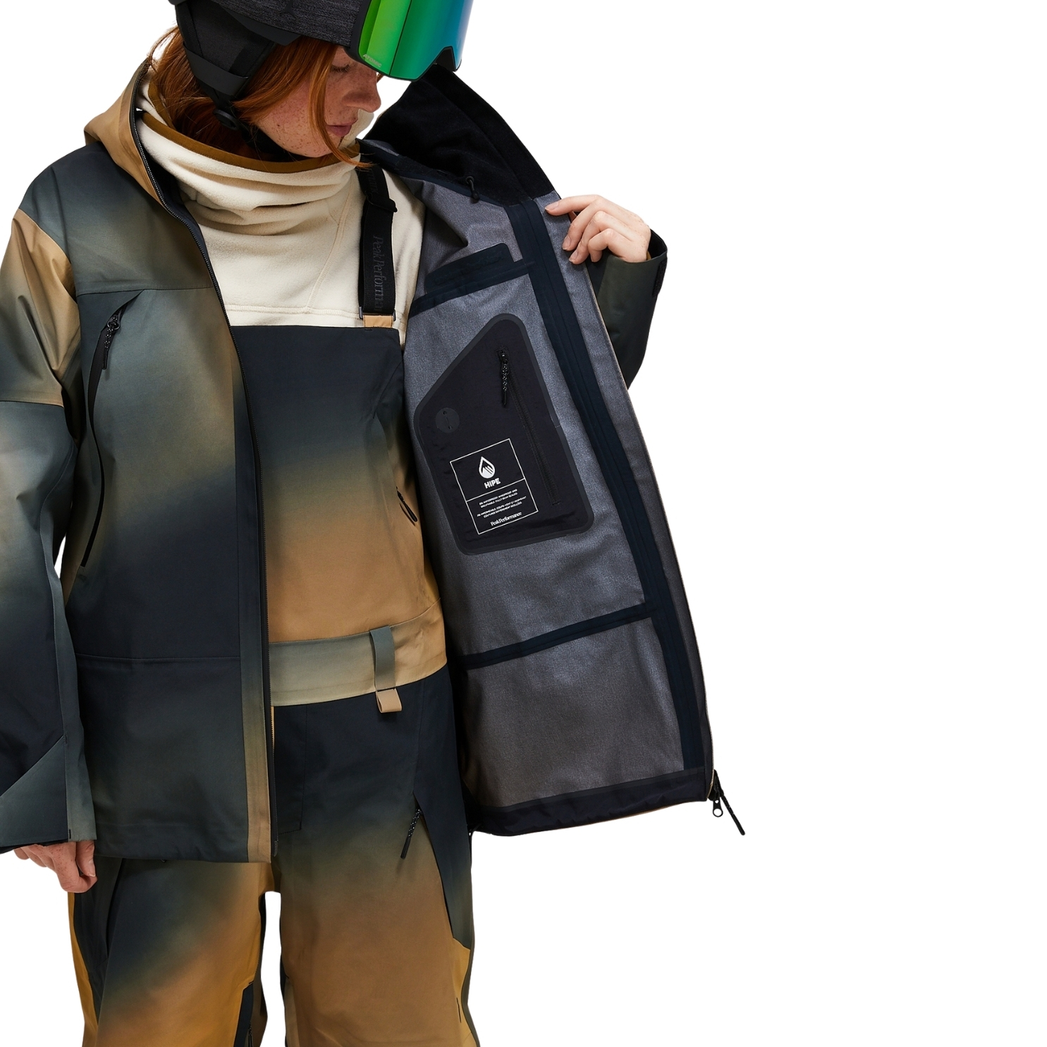 Peak Performance Womens Edge 3L AOP Jacket