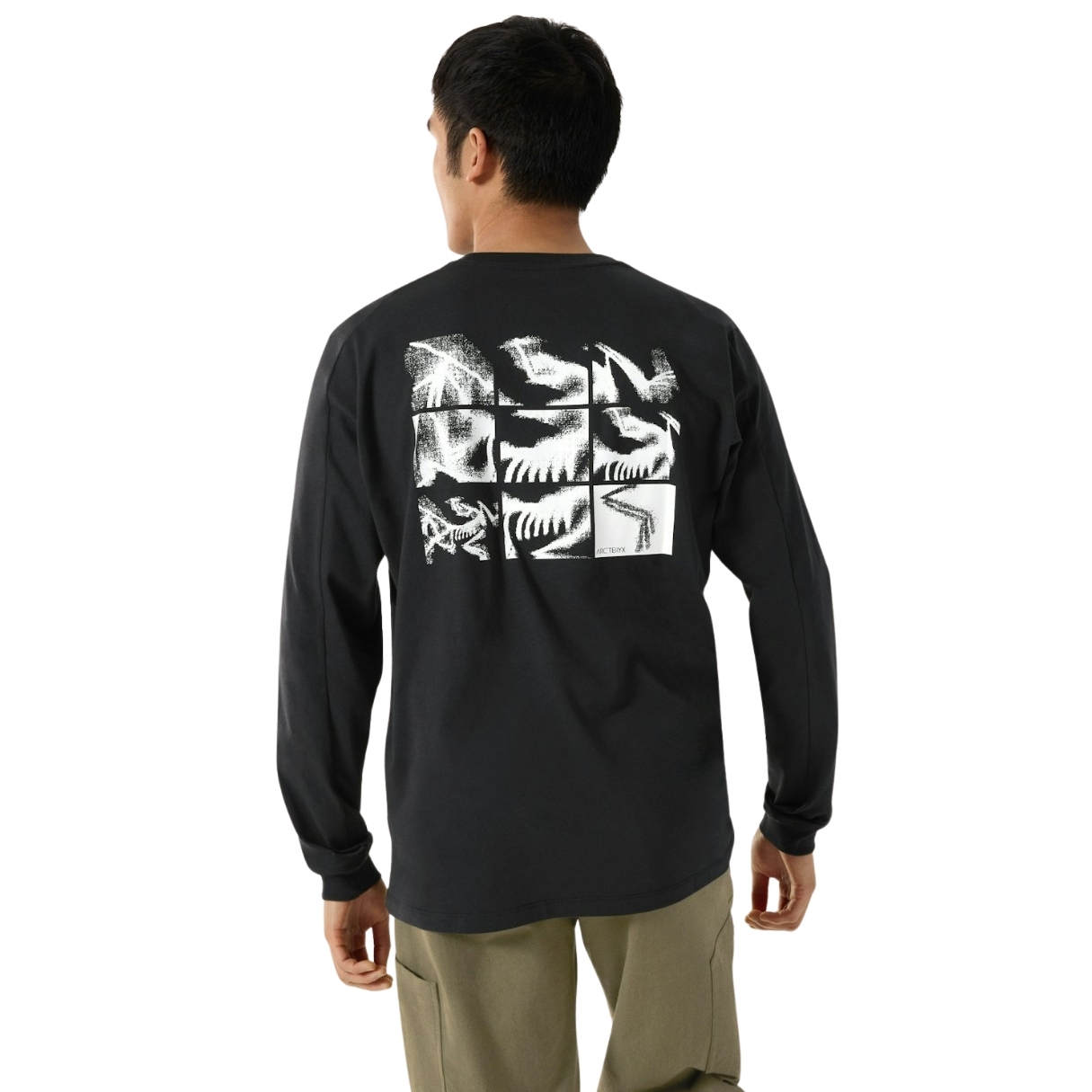 Arcteryx Mens Kragg SL Cotton Bird Tile LS