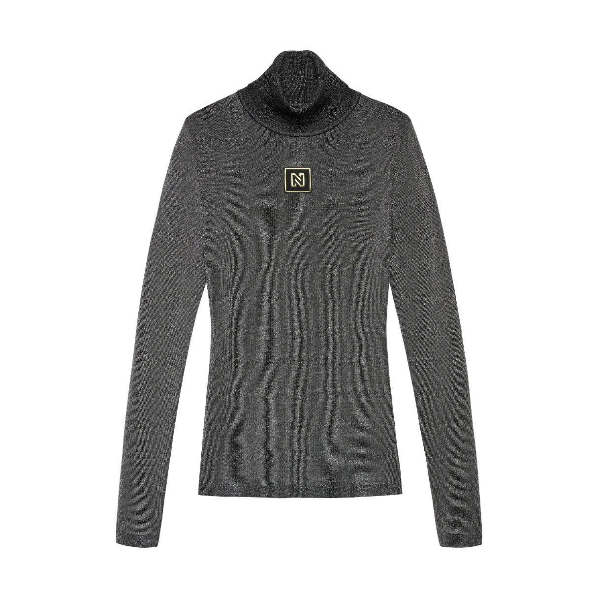 Nikkie Womens Noroton Shiny Turtleneck