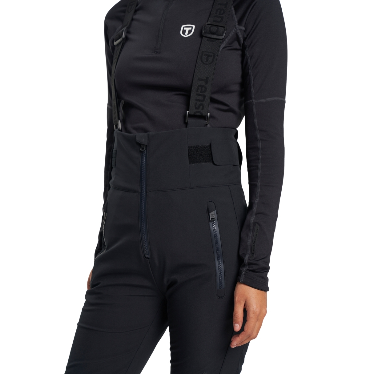 Tenson Womens Grace Softshell Bib Pants