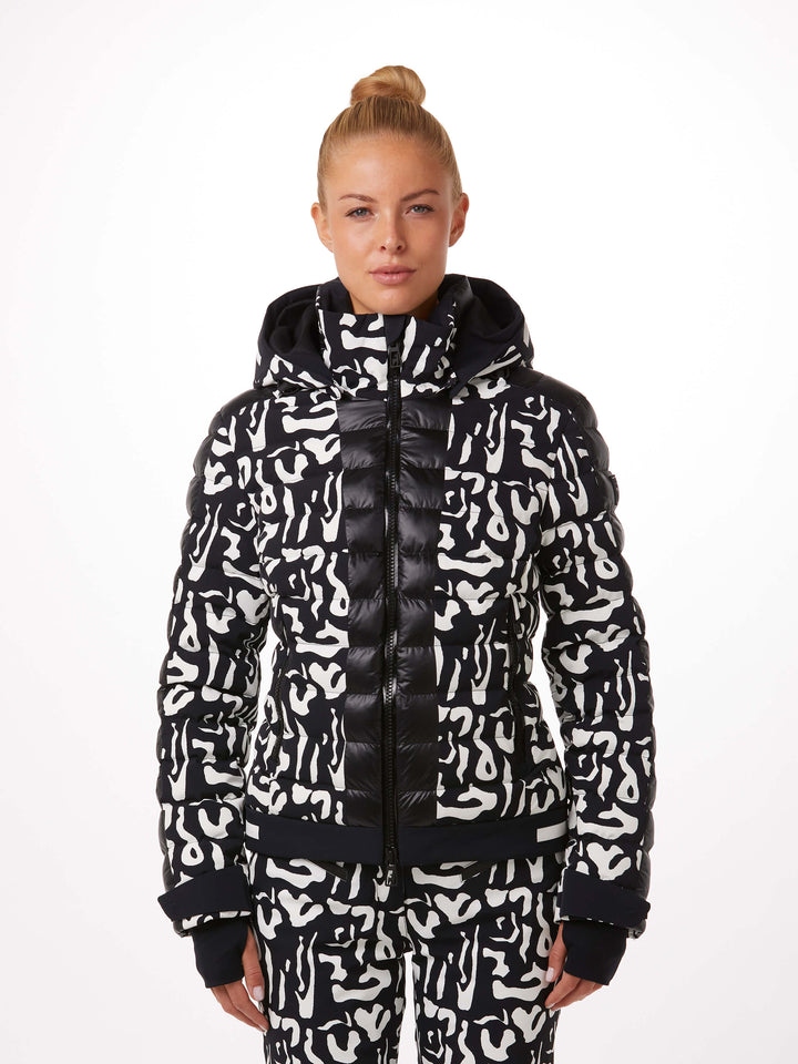 Toni Sailer Womens Norma Print Ski Jacket