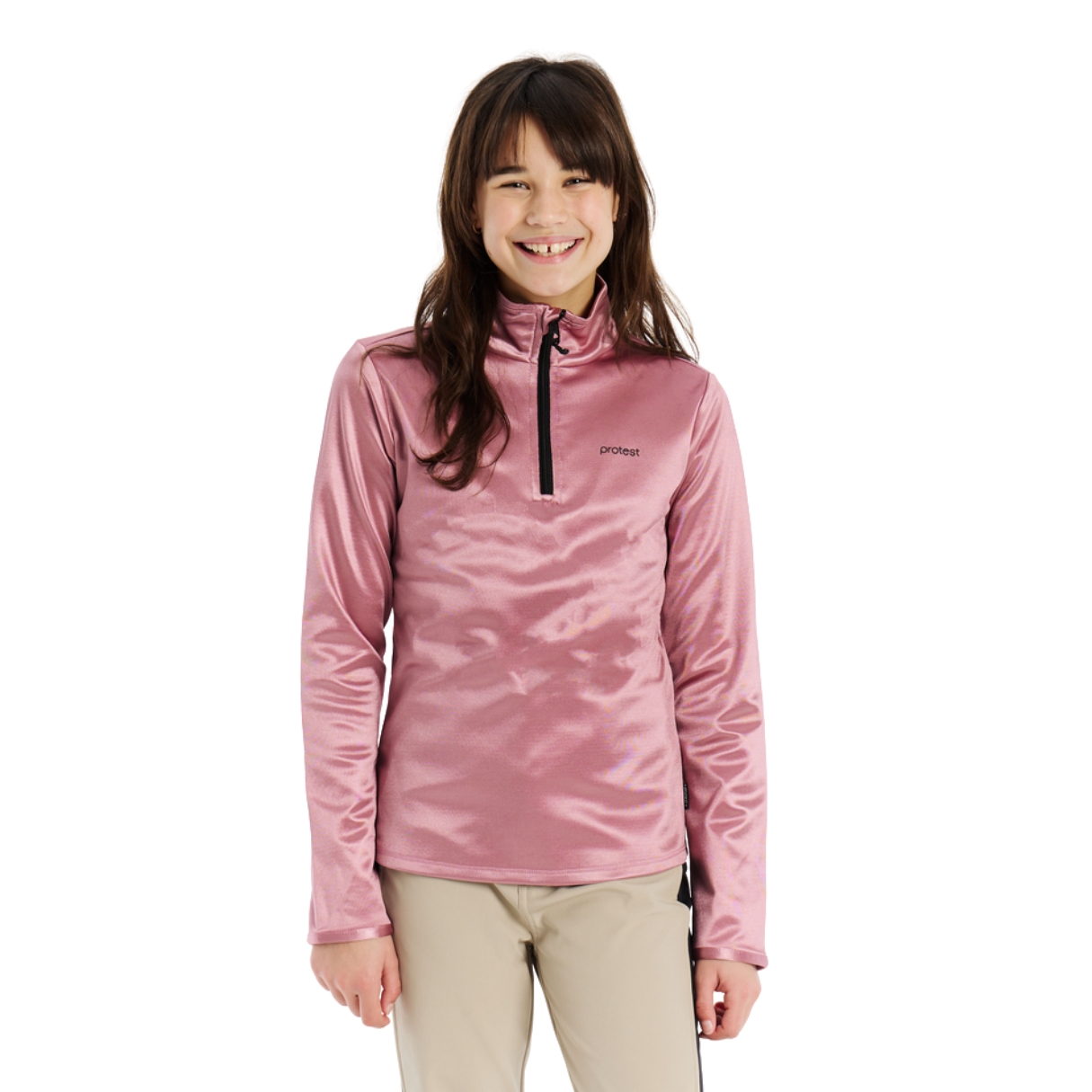 Protest Girls Prtalecia Jr 1_4 Zip Active Top