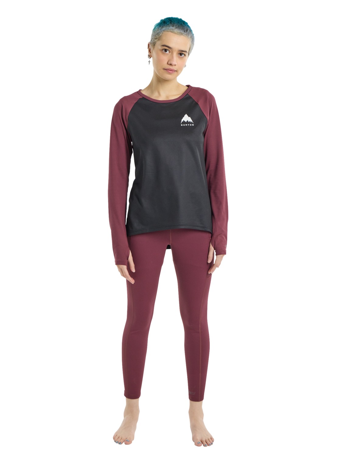 Burton Womens Burton Roadie Base Layer Tech T-Shirt