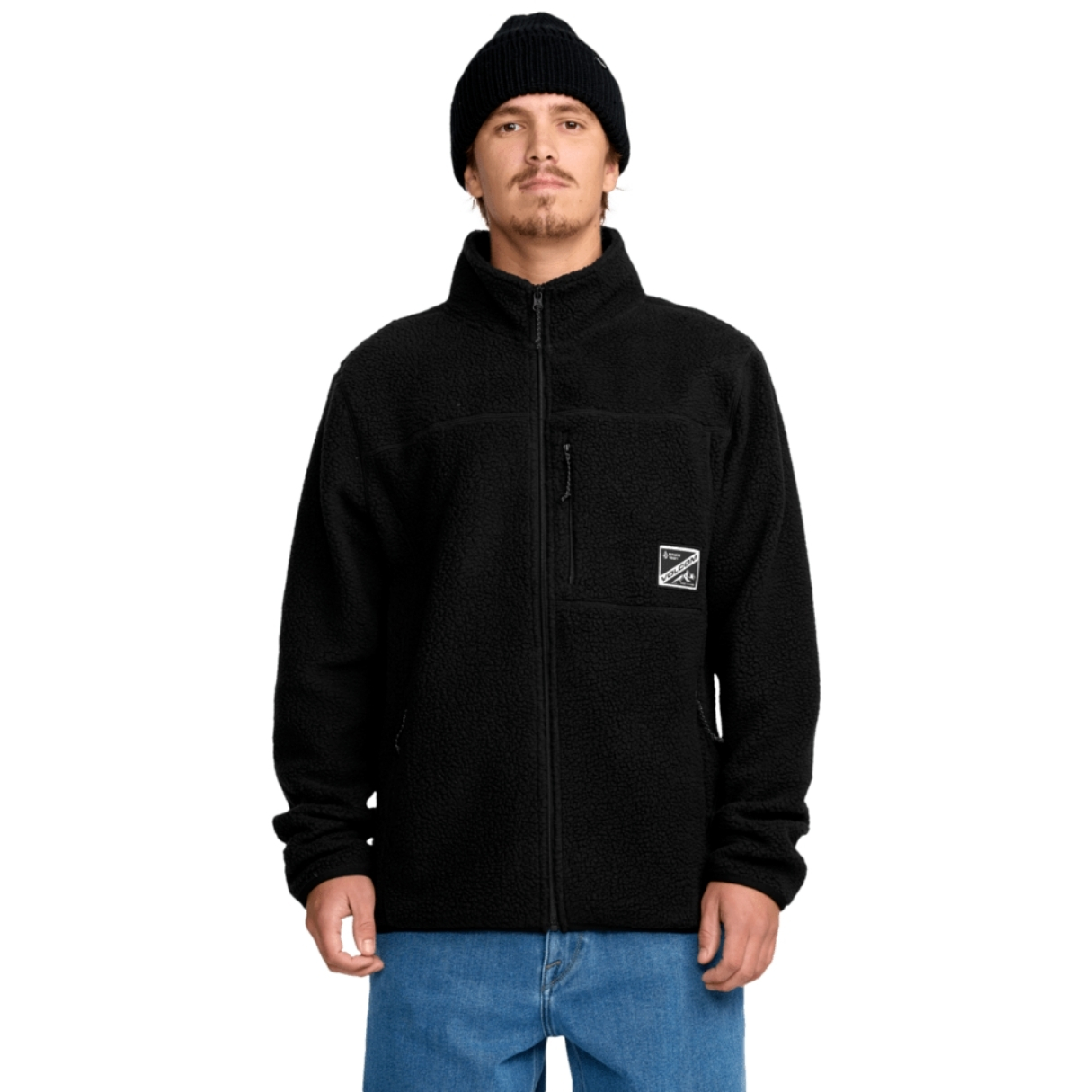 Volcom Mens Nelson Sherpa Full Zip Volcom Mens Nelson Sherpa Full Zip