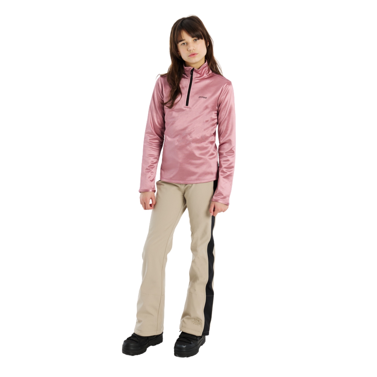Protest Girls Prtalecia Jr 1_4 Zip Active Top