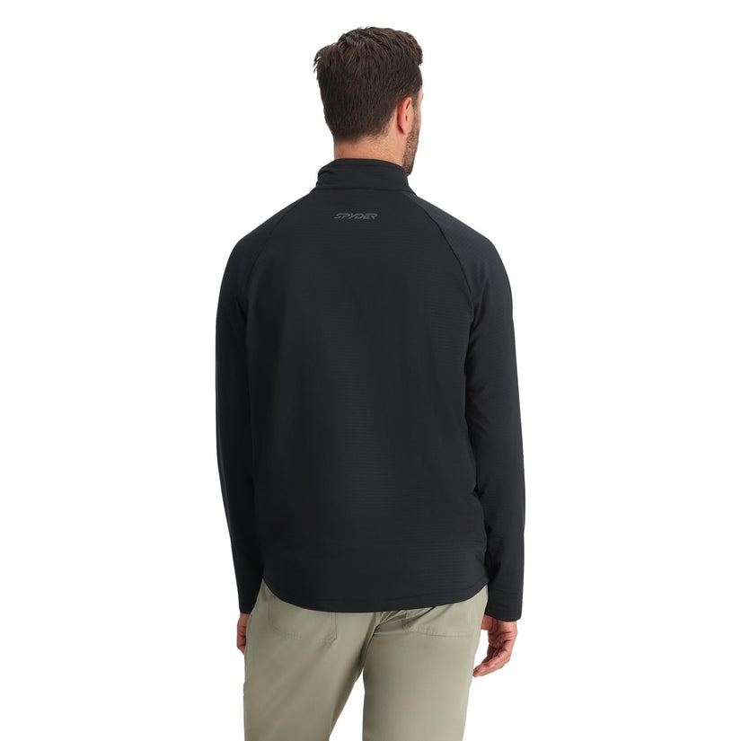 Spyder Mens Gridweb Fleece 1_2 Zip