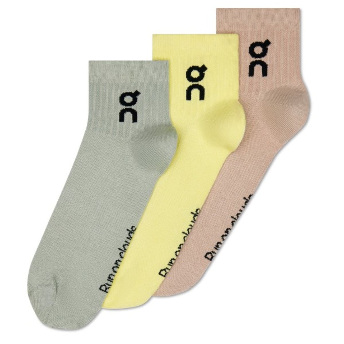 On Running Logo Sock Mid 3P