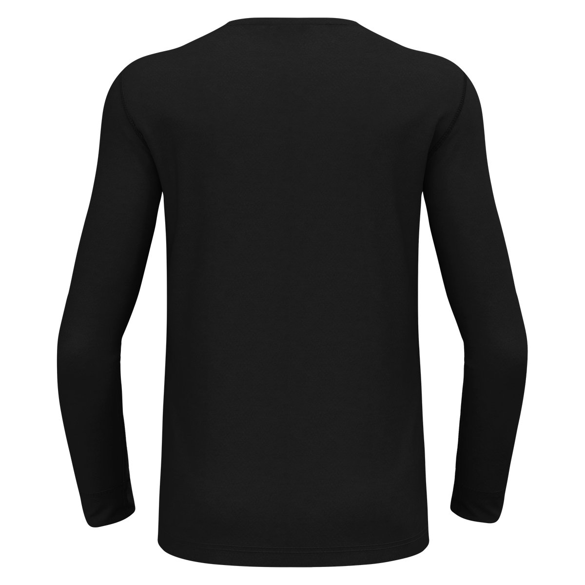 Odlo Mens Bl Top L/S Crew Neck 100 Merino Warm