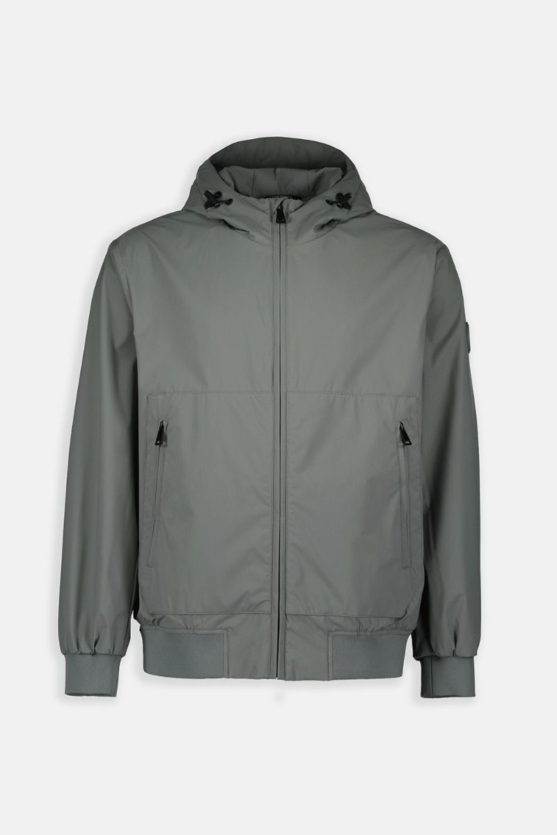 Airforce Mens Hooded Four-Way Stretch Jacket