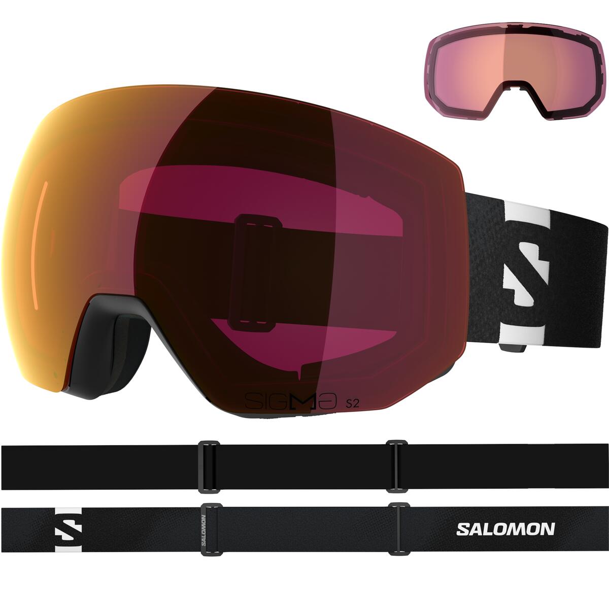 Salomon Radium Pro Sigma 1Lens Black_Red