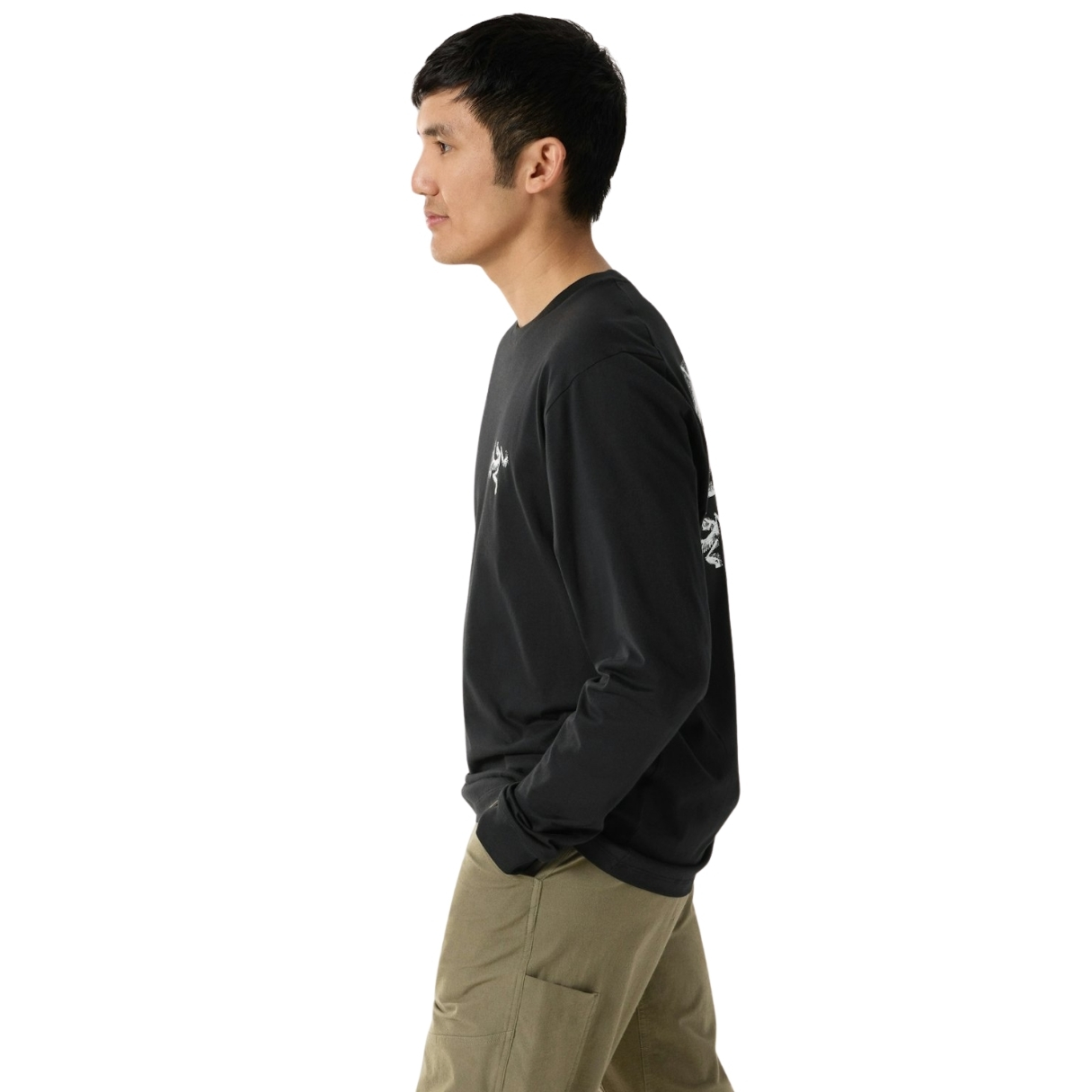 Arcteryx Mens Kragg SL Cotton Bird Tile LS