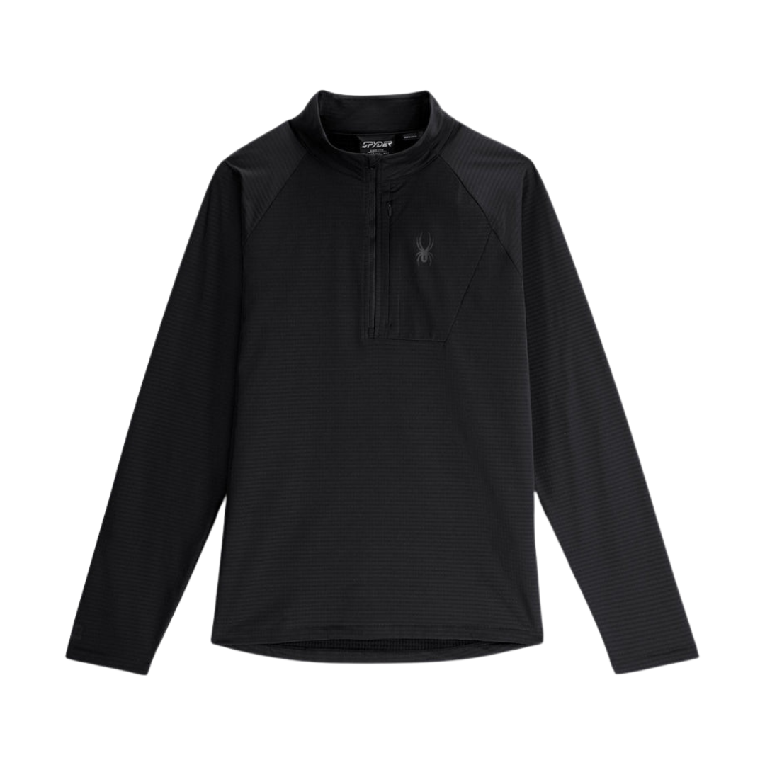 Spyder Mens Gridweb Fleece 1_2 Zip