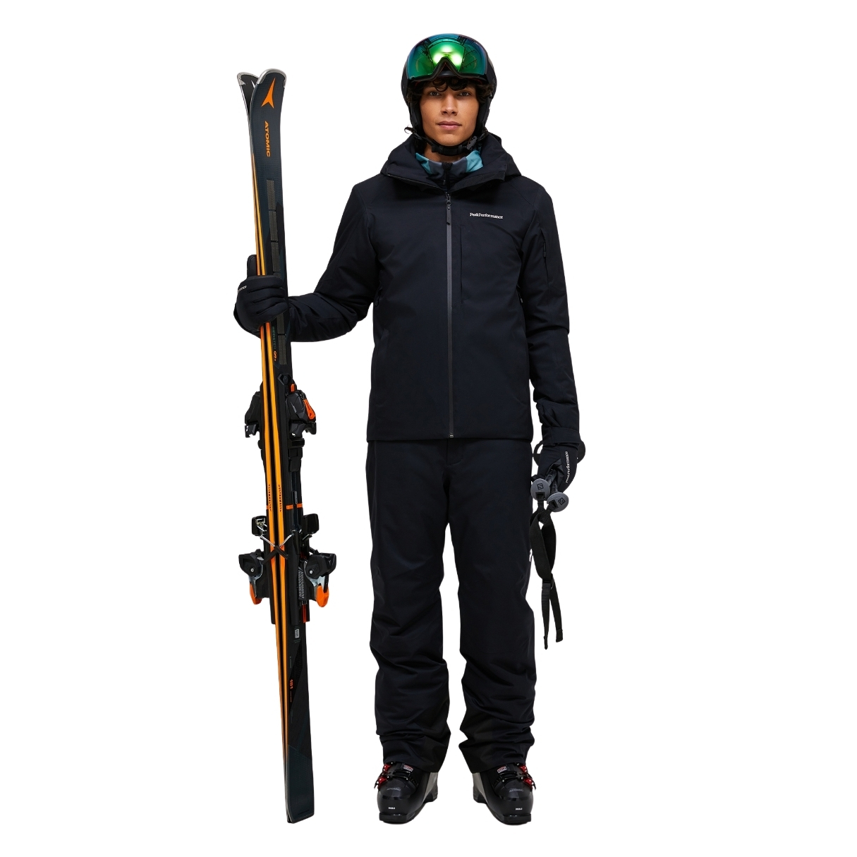 Peak Performance Mens Maroon Insulated Jacket