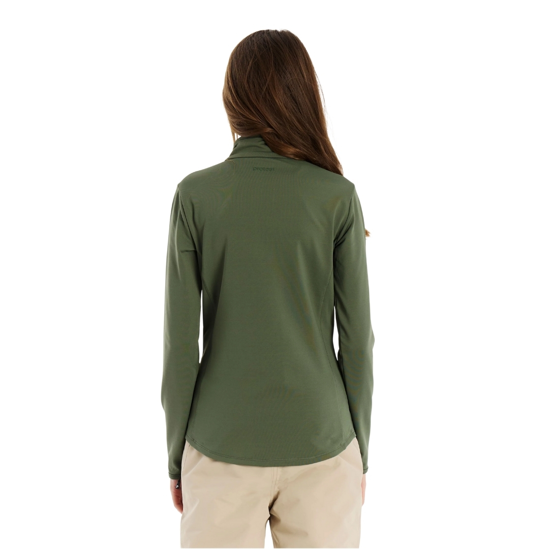 Protest Girls Refabrizoy Jr 1/4 Zip Active Top 