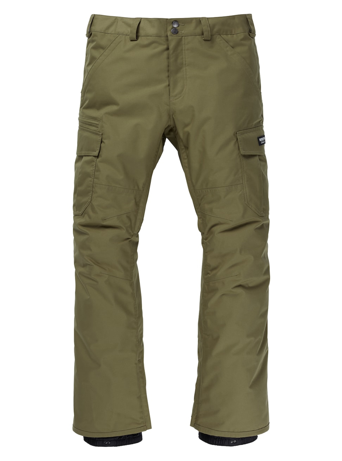 Burton Mens Cargo Pants Tall 300 Martini Olive L 9010510130600