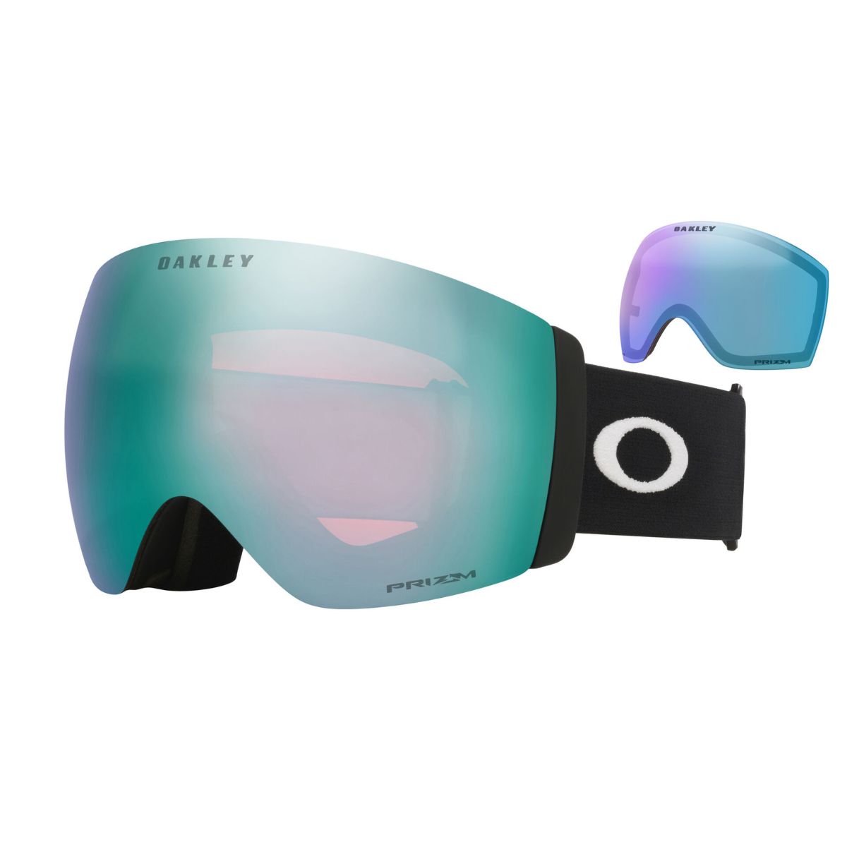 Oakley Flight Deck Pro L - Matte Black-Prizm Sapphire & Prizm Iced 