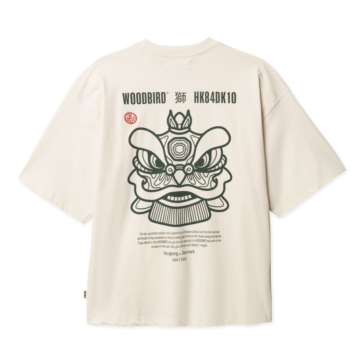 Woodbird Mens WBBeam Lion Tee